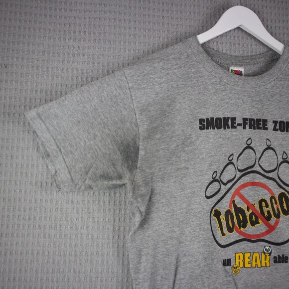 Fruit of the Loom Smoke-Free Zone 2000S Y2K Tee Canada - Picture 3 of 8